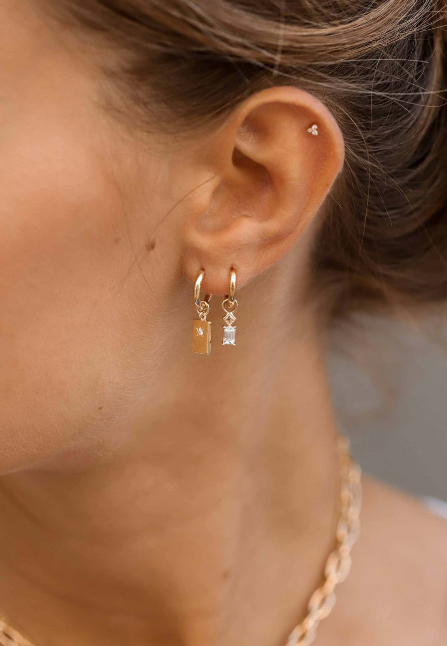 Pendientes de plata ASTRID oro