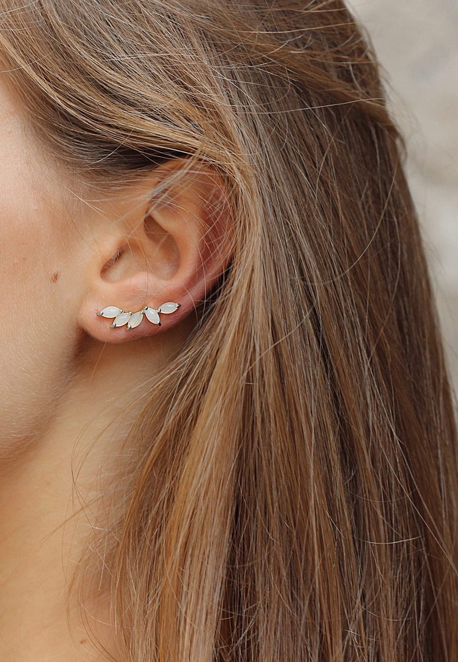 Pendientes de plata ICE DROPS oro