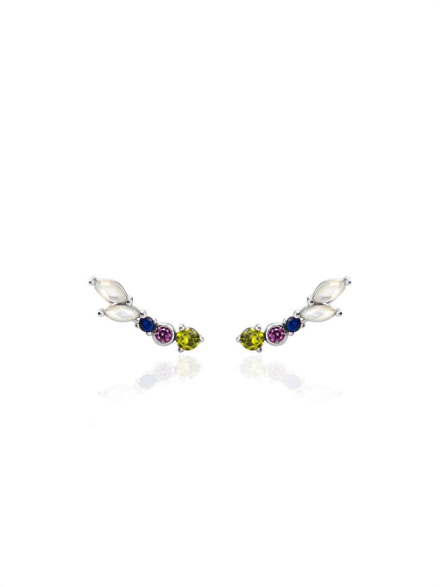 Pendientes IVOLI plata