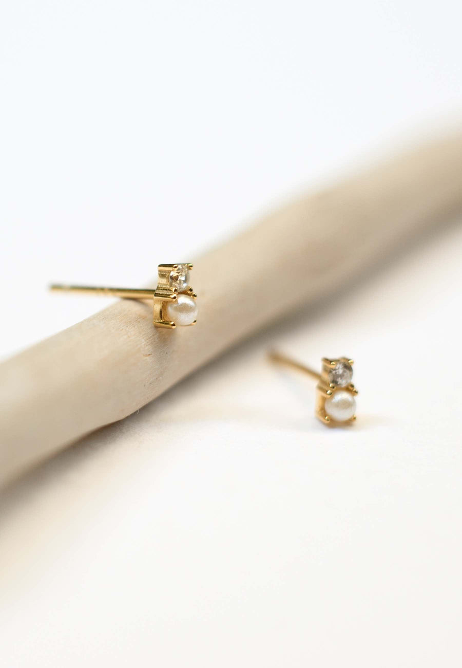 Pendientes PERLITA oro