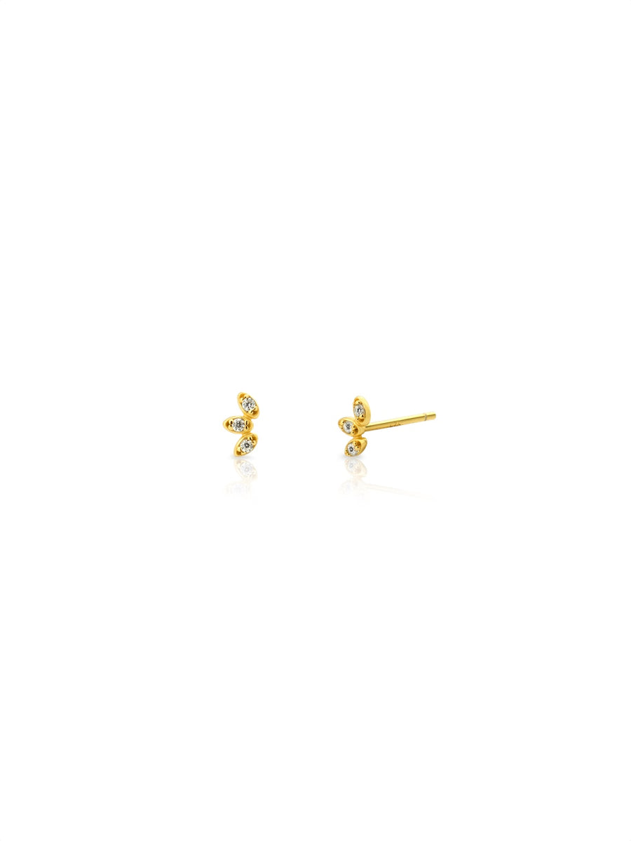 Pendientes PETALS oro
