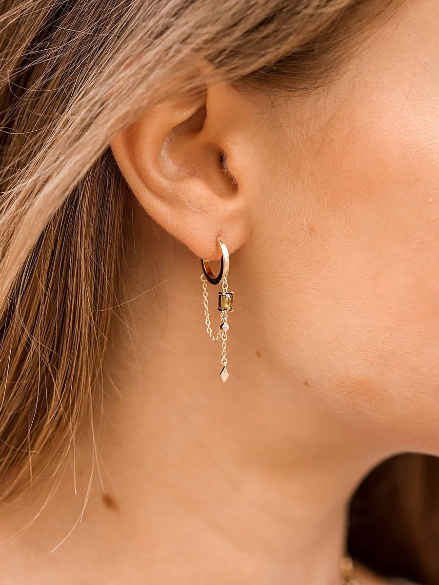 Pendientes ROYAL oro