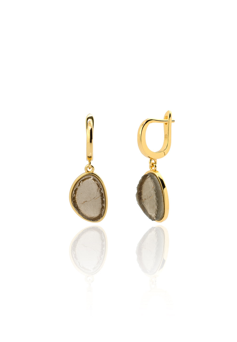 Pendientes SMOKY oro