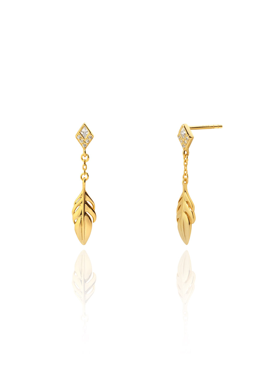 Pendientes CHEROKEE oro