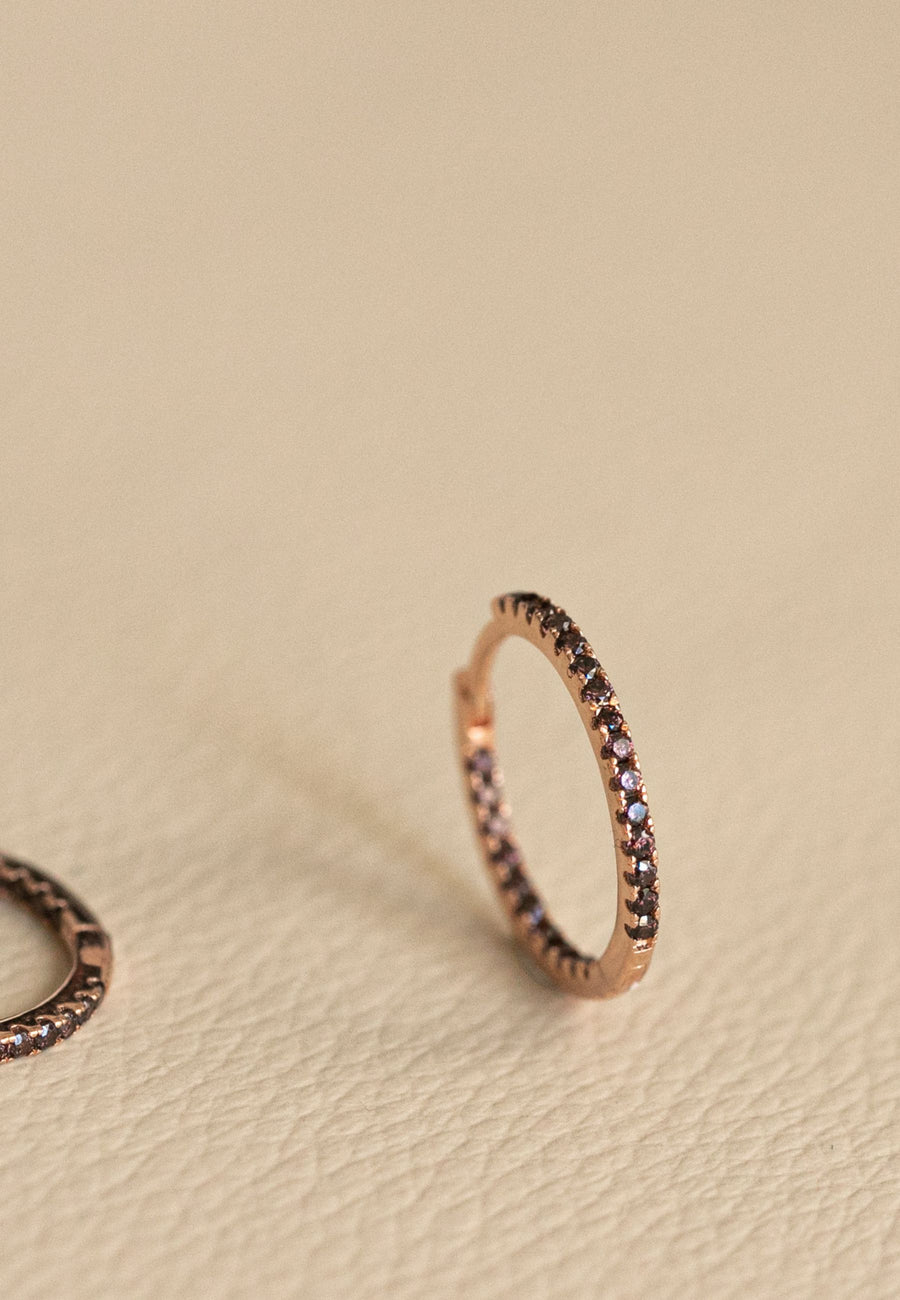 Pendientes de plata SUPREM ROSE