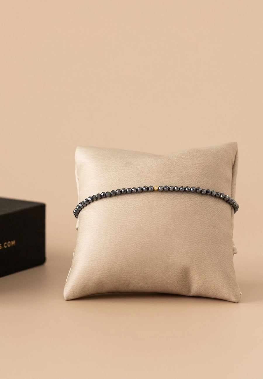 Pulsera de plata GREY oro