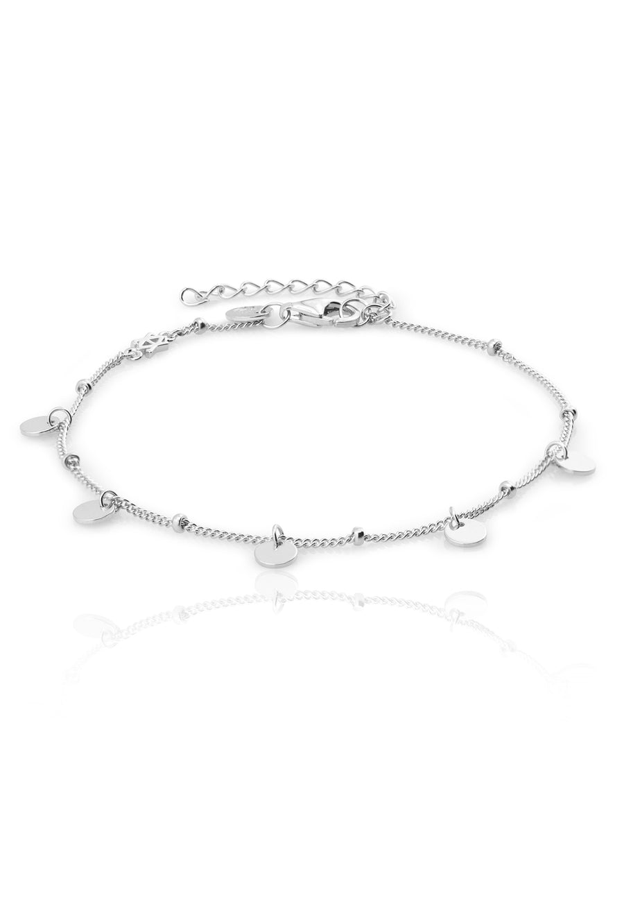 GYPSY SLV. Pulsera plata de ley, moneditas.