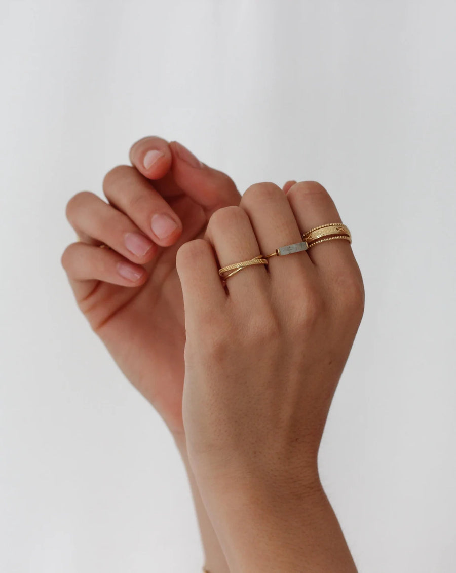 Anillo de plata TUB LAB