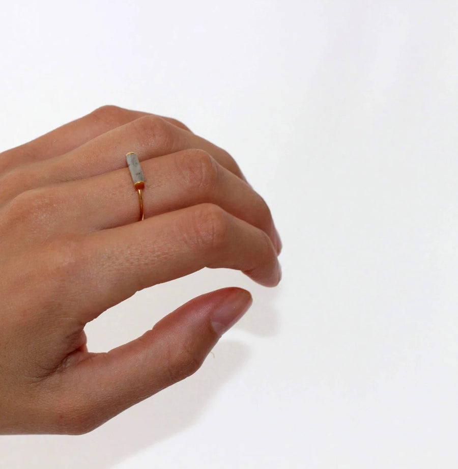 Anillo de plata TUB LAB