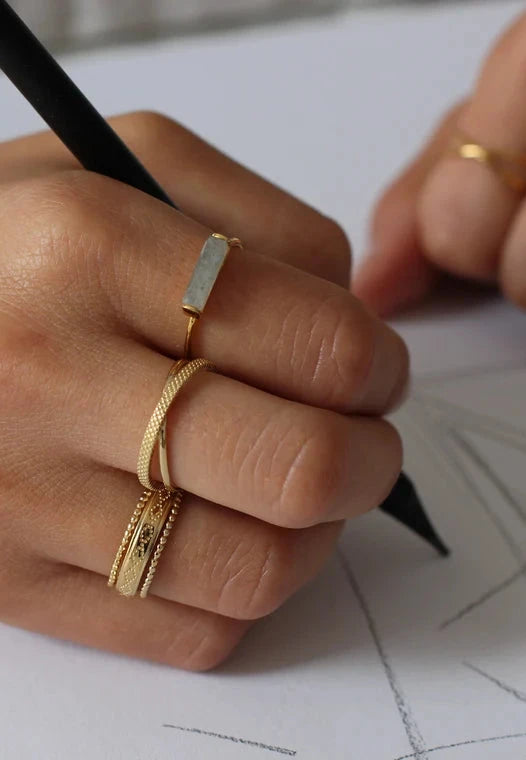 Anillo de plata TUB LAB