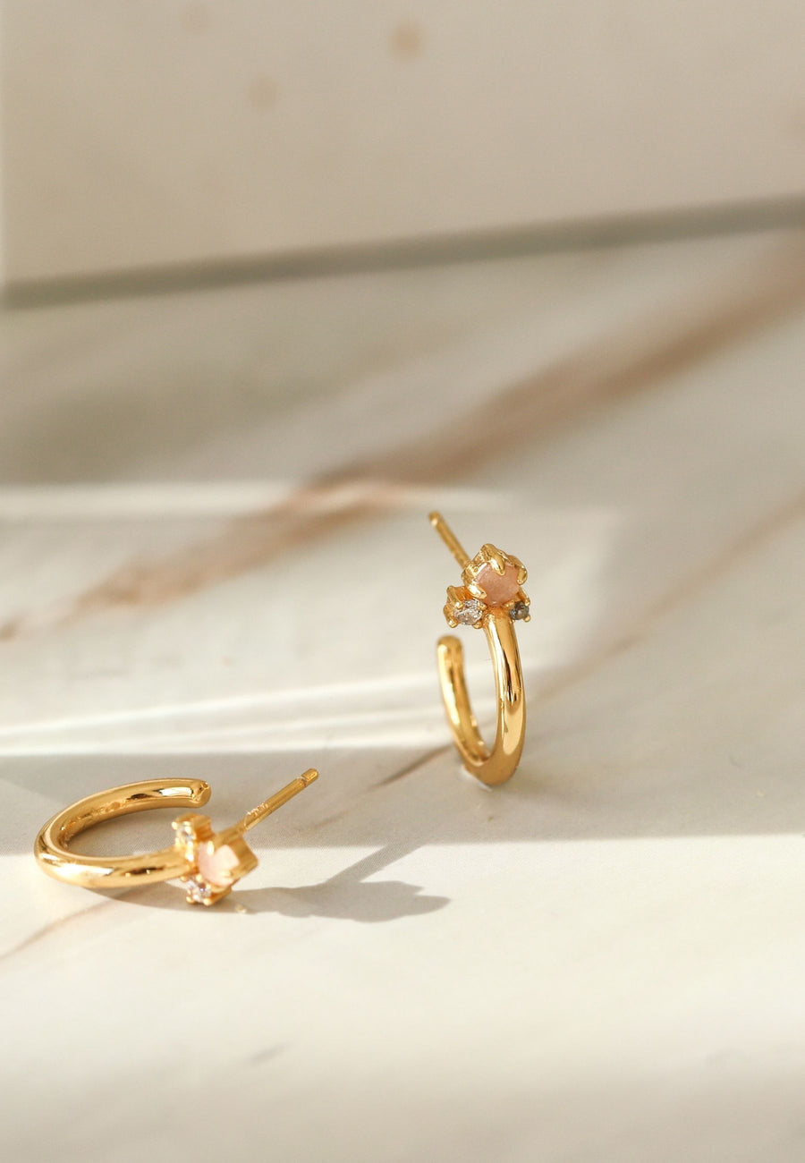 Pendientes de plata ARO TRESOR oro