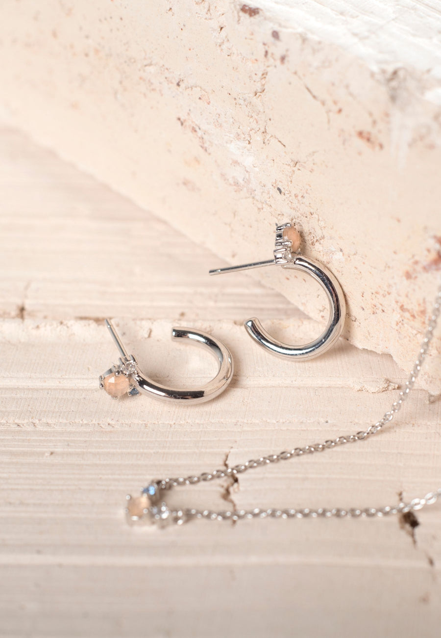 Pendientes de plata ARO TRESOR oro